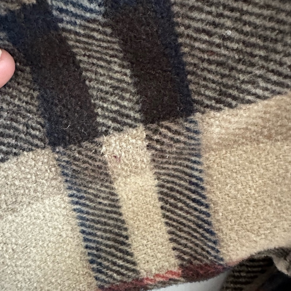 Plaid Button-Up Shacket - Picture 4 of 4